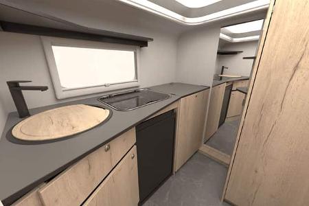 Get Away, Küchenausstattung