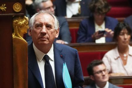 Bayrou war erst vor knapp neun Monaten von Präsident Macron ernannt worden.