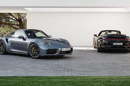 Porsche 911 992.2 Turbo S Coupe und Cabrio