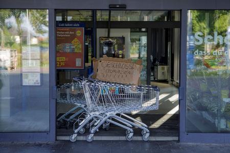 Der Stromausfall führte auch zu geschlossenen Geschäften.