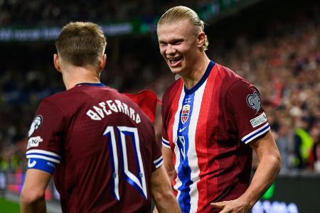 Fünffacher Haaland: Norwegen hat WM im Visier