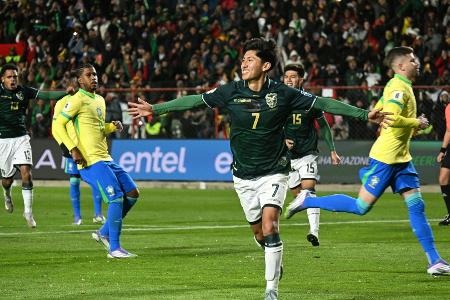 Sieg gegen Brasilien: Bolivien erreicht WM-Play-offs