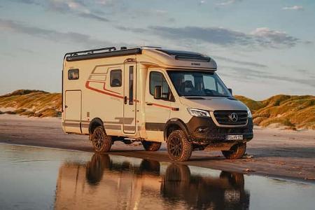 Frontansicht, Hymer, Wohnmobil