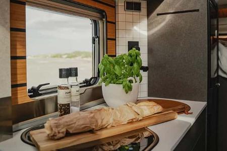 Küche, Essen, Wohnbereich