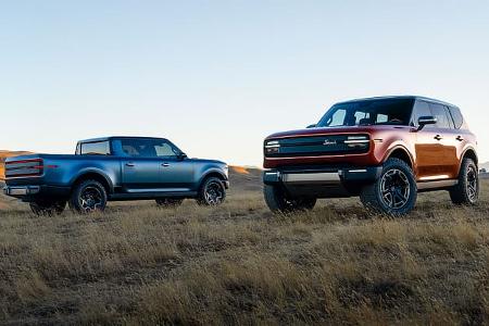 Scout Terra E-Pick-up und Traveler E-SUV USA