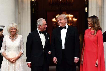 Es ist bereits der zweite Staatsbesuch Trumps in Großbritannien. Schon während seiner ersten Amtszeit wurde ihm der rote Teppich ausgerollt. (Archivfoto)