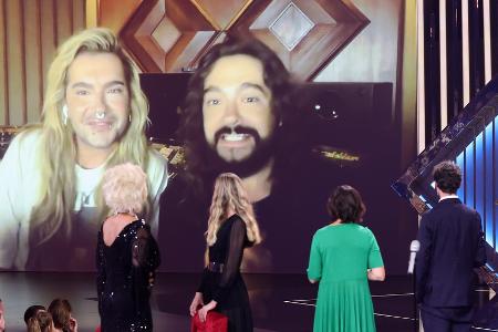 Deutscher Fernsehpreis 2025: Kaulitz-Twins gewinnen gegen Heidi Klum