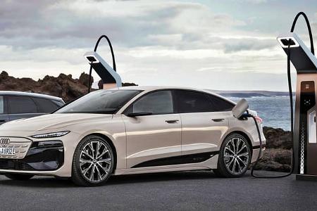 Details am Audi A6 e-tron