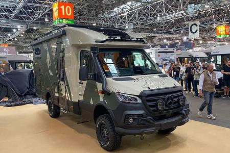 Frontansicht 2, Campervan, Offroad