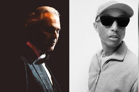 Pharrell Williams und Andrea Bocelli rocken den Vatikan