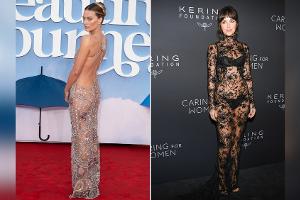 Margot Robbie und Dakota Johnson begeistern in Nacktkleidern