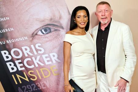Boris Becker stellt sein Buch vor.