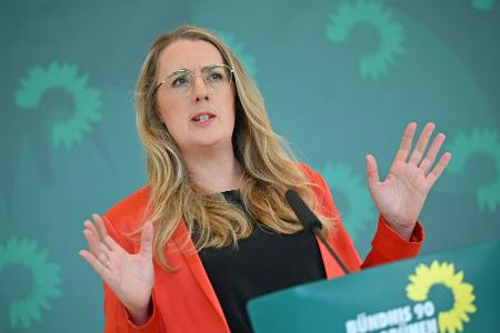 Grünen-Fraktionschefin Katharina Dröge wünscht sich in Sachen Erbschafts- und Schenkungssteuer eine 