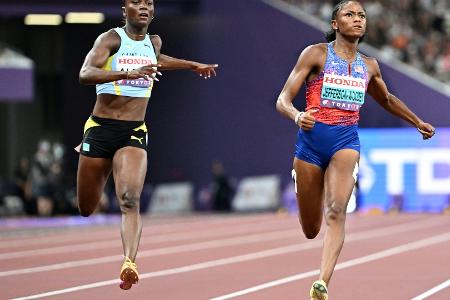 100 m: WM-Gold für Jefferson-Wooden in Traumzeit