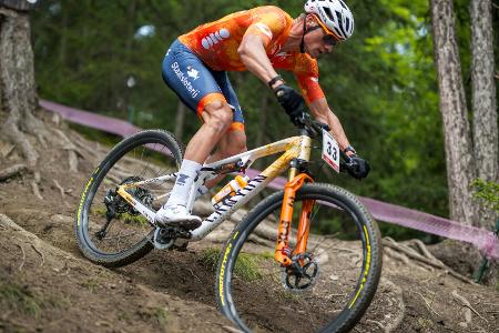 Mountainbike-WM: Van der Poel verpasst ersten Titel