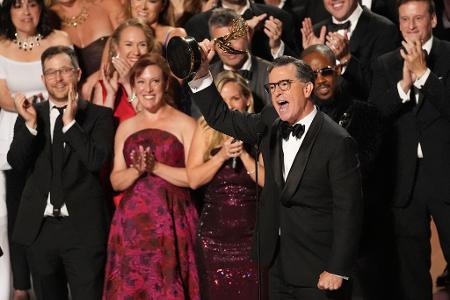 Stephen Colbert und sein Team von 