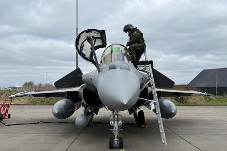 Eine französische Rafale war am ersten Einsatz von Eastern Sentry beteiligt. (Archivbild)