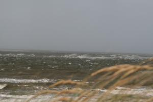 Der erste Herbststurm erreicht Norderney.