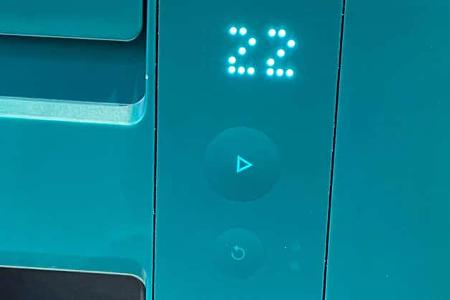 Knopf Zahl, Bedienung, Toilette, Camping