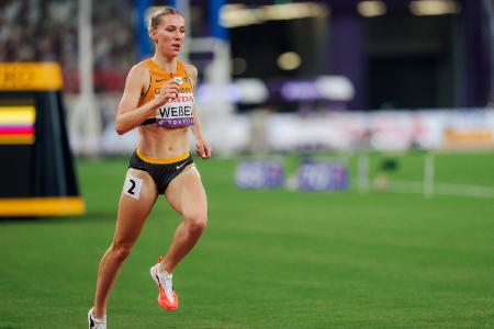 Leichtathletik-WM: Weßel auf Platz 14 über 1500 m