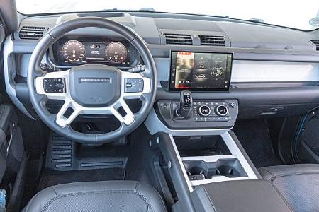 Land Rover Defender, Cockpit