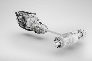 Scania PHEV-Antrieb Bus