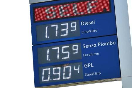 Tankstellenpreise Italien