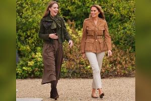 Prinzessin Kate und Melania Trump: Treffen mit Pfadfindern in Windsor