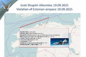Estland zufolge waren die russischen Kampfflugzeuge klar im Luftraum des EU- und Nato-Landes.