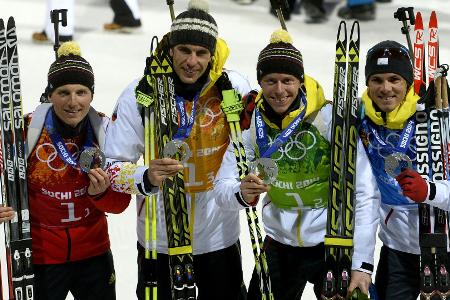 Offiziell: Nachträgliches Sotschi-Gold für deutsche Biathleten