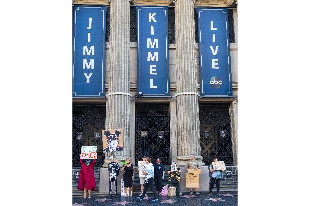 Gegen die Absetzung von Kimmels US-Talkshow gab es Demonstrationen. (Archivfoto)