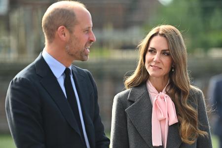 Kate und William treffen Eltern von getötetem Mädchen in Southport