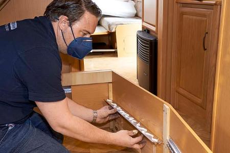 Ladungssicherung Caravan