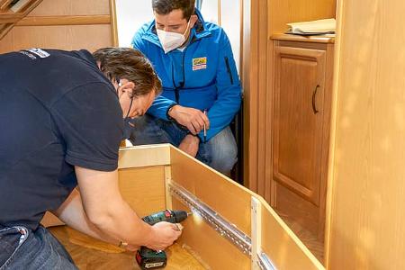 Ladungssicherung Caravan