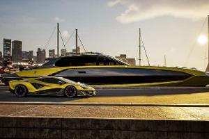 Motoryacht Tecnomar for Lamborghini 101FT