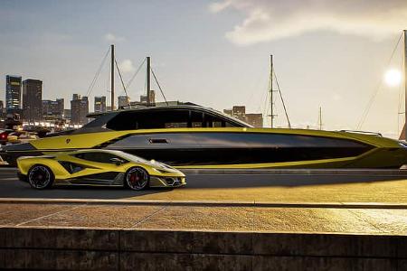 Motoryacht Tecnomar for Lamborghini 101FT
