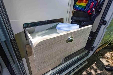 Schublade, Stauraum, Campingbus