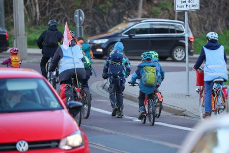 Mehr Unfälle von Kindern auf Schulwegen (Archiv). 