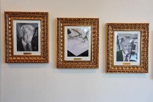 Die neue Präsidenten-Galerie ist enthüllt worden. 