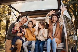 Symbolbild Herbstcamping mit der Familie