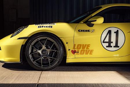 Porsche 911 S/T Hellgelb, Code 117