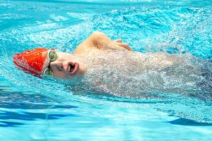 Para Schwimmen: Topf Fünfter auf seiner Nebenstrecke