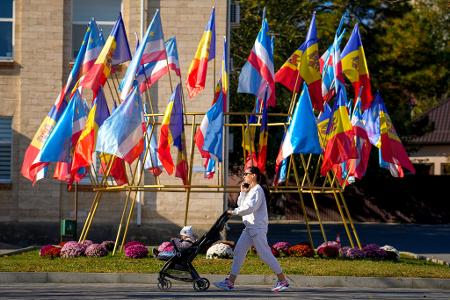 Kurz vor der Wahl in Moldau ist eine Partei des russlandfreundlichen Bündnisses von der Abstimmung ausgeschlossen worden. (Archivbild)