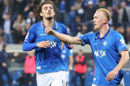 Spitzenreiter Darmstadt bezwingt Dresden