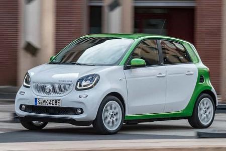 Smart Forfour Electric Drive, Seitenansicht