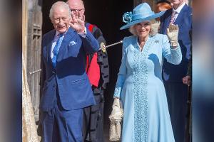 Besuch im Vatikan: König Charles und Königin Camilla treffen den Papst