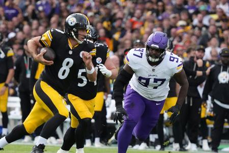 NFL-Gastspiel in Dublin: Rodgers und Steelers schlagen Vikings