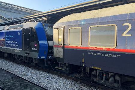 Paris dreht den Geldhahn für den Nachtzug nach Berlin zu (Archivbild).