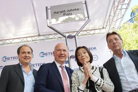 Harald-Juhnke-Platz feierlich eingeweiht
