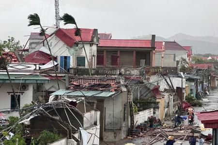 Die Verwüstungen waren teils erheblich. 